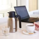 Thermos 20 oz Twist & Pour Creamer Vacuum Carafe - Insulated, Stainless Steel (FN361) thumbnail 2