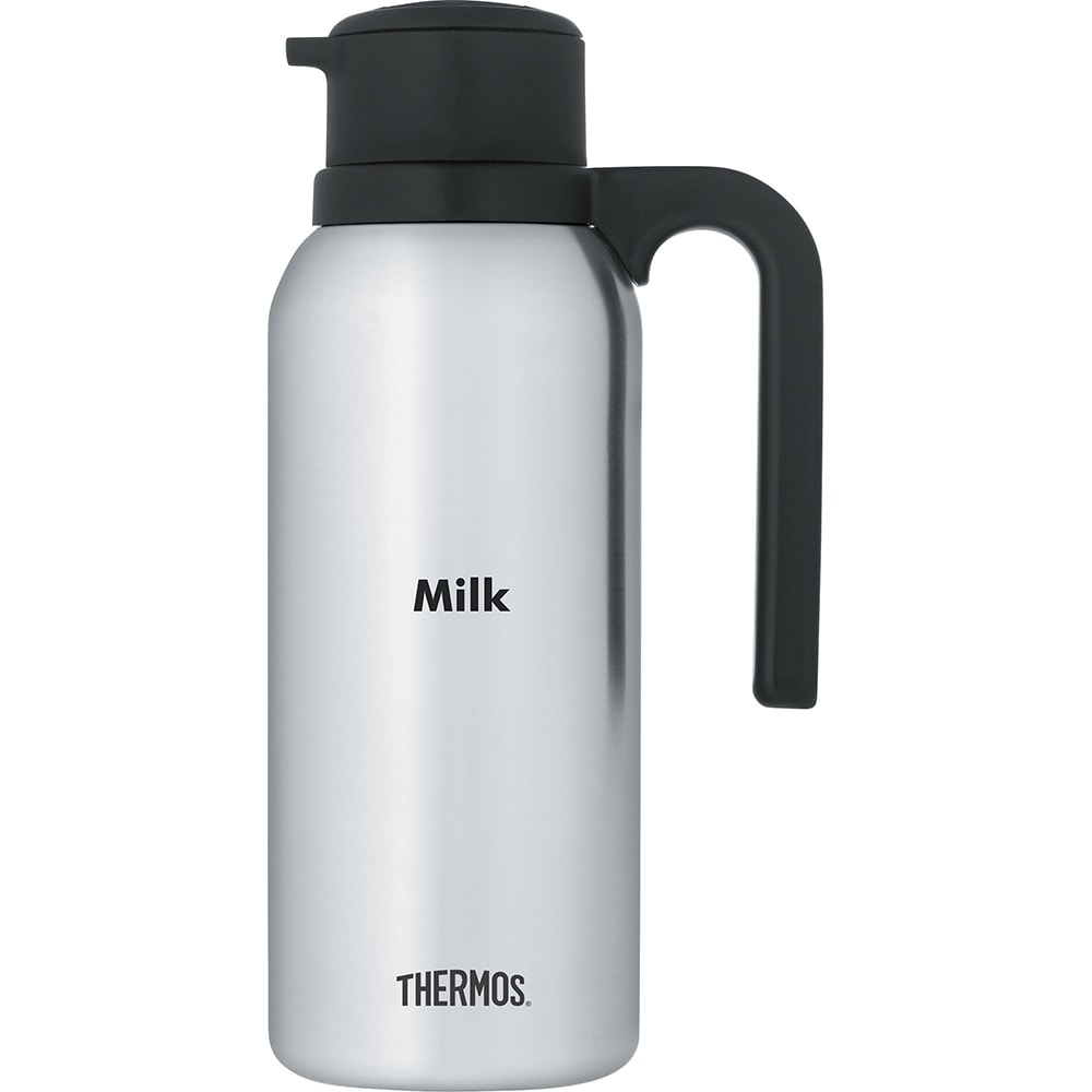 Thermos 32 oz Twist & Pour "Milk" Vacuum Carafe - Insulated, Stainless Steel (FN366)