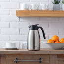 Thermos 50 oz Push Button Vacuum Carafe - Insulated, Stainless Steel (FN370) thumbnail 3