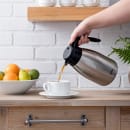 Thermos 50 oz Push Button Vacuum Carafe - Insulated, Stainless Steel (FN370) thumbnail 4