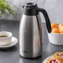 Thermos 64 oz Vacuum Carafe w/ Brew Thru Lid - Insulated, Stainless Steel (FN371) thumbnail 2