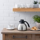 Thermos 64 oz Vacuum Carafe w/ Brew Thru Lid & Gauge - Insulated, Stainless Steel (FN372) thumbnail 5