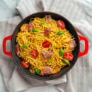 Chasseur 57 1/2 oz Enamel Cast Iron Casserole Serving Dish - 12 1/5" x 9", Ruby (FN438) thumbnail 2