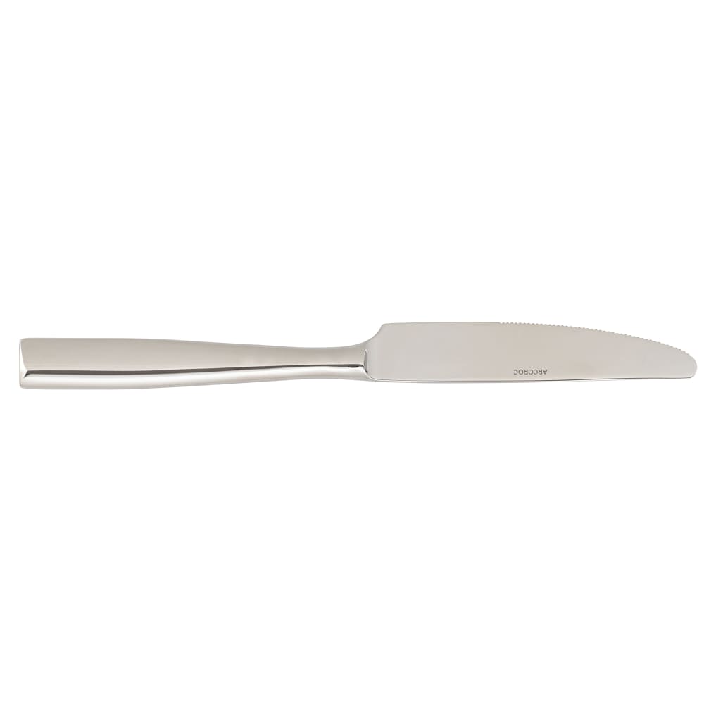 Arcoroc FP119 9 1/2" Dinner Knife with 18/10 Stainless Grade, Liv II Pattern