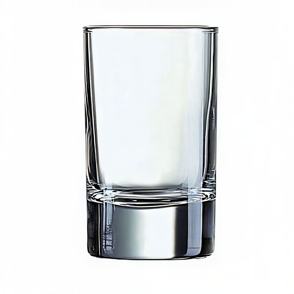 Arcoroc J4238 3 1/4 oz Islande Whiskey Glass