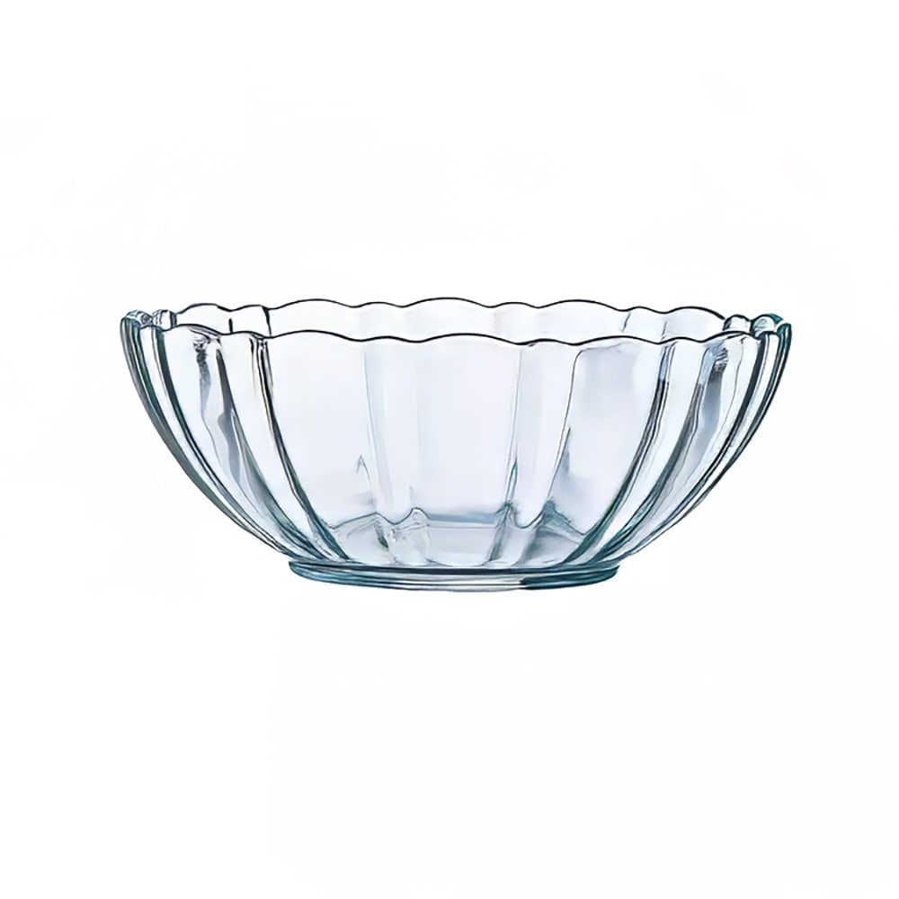 Arcoroc N2608 72 oz Round Arcade Bowl - Glass, Clear
