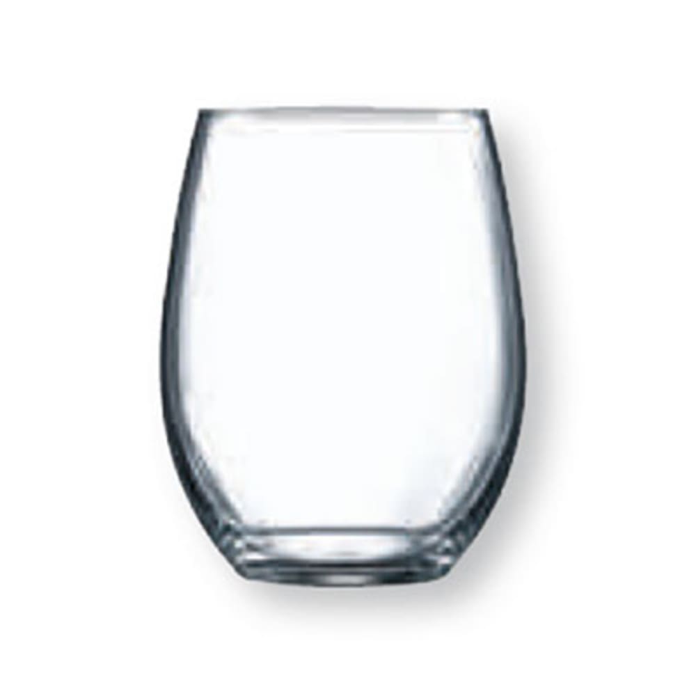 Arcoroc P6284 12 oz Perfection Stemless Wine Glass