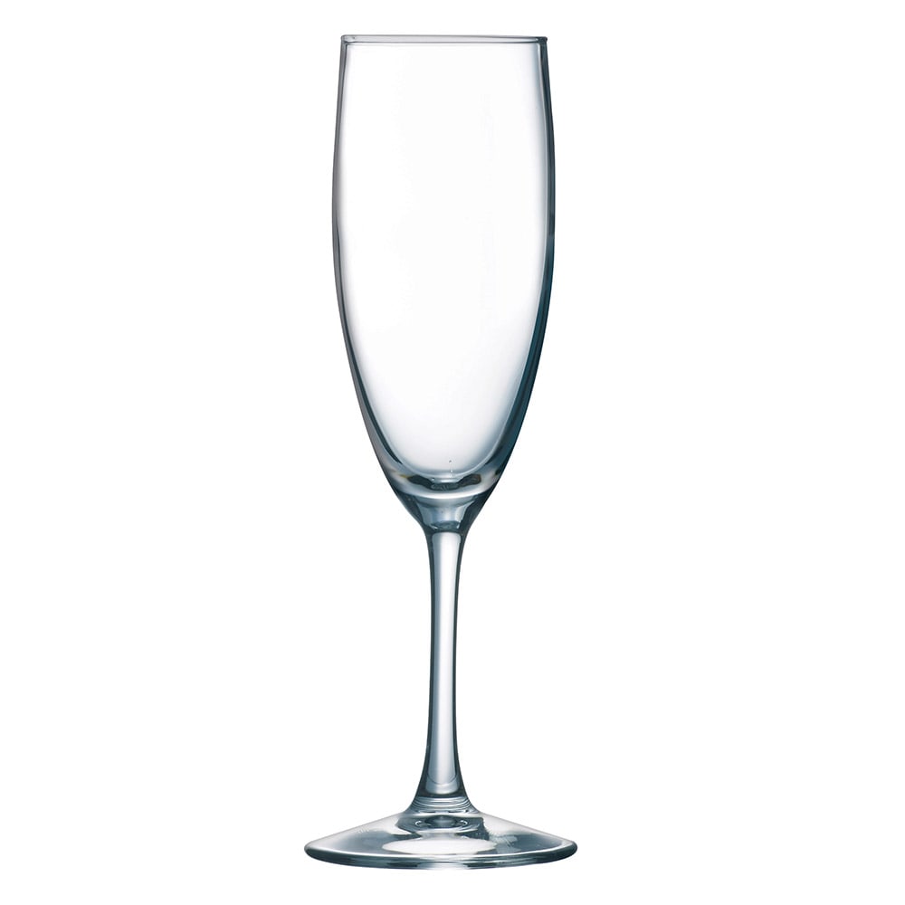 Arcoroc Q2504 5 3/4 oz ArcoPrime Champagne Flute Glass
