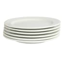 Arcoroc R0805 7 3/8" Round Candour Side Plate - Porcelain, White thumbnail 5