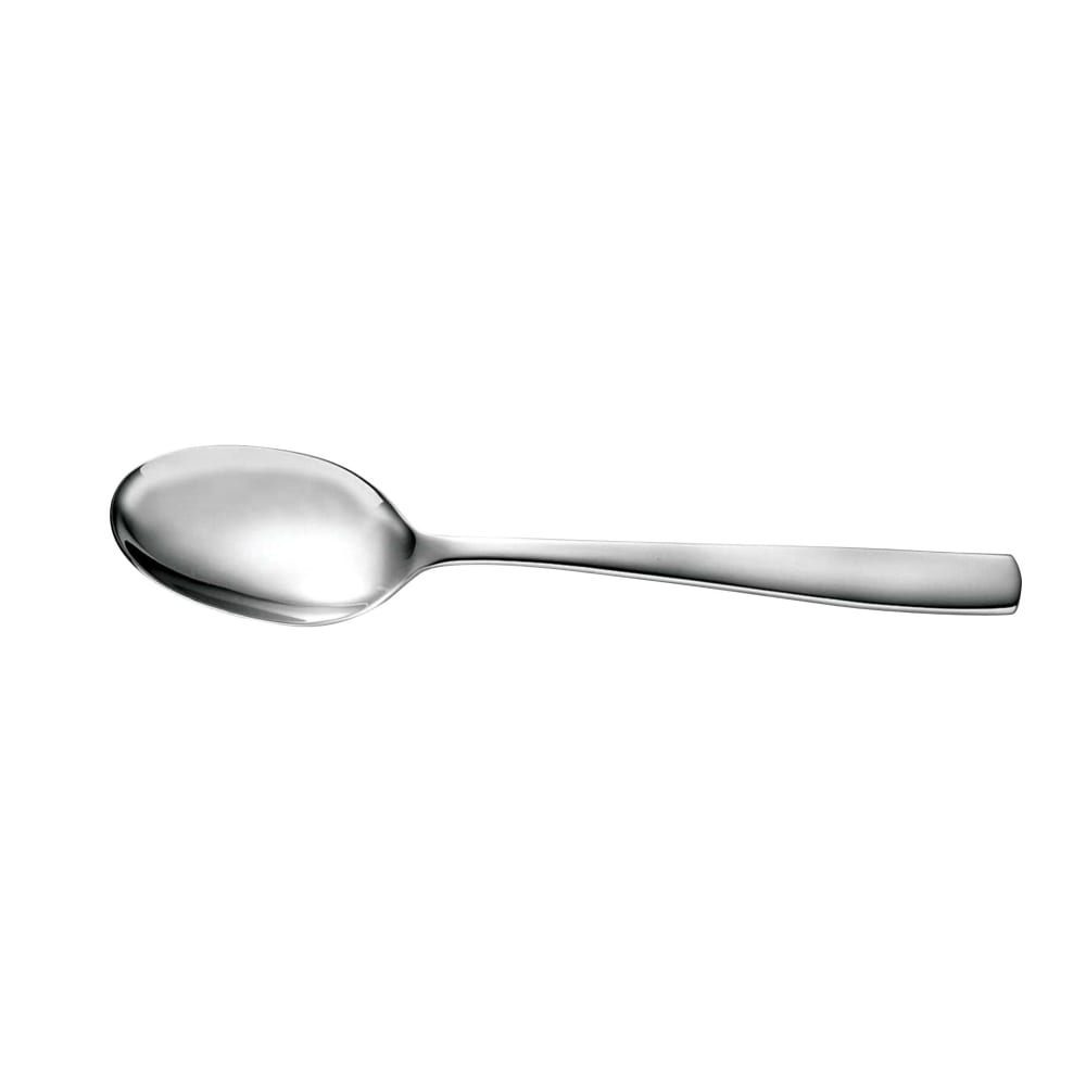 Arcoroc T1817 10 1/8" Serving Spoon with 18/10 Stainless Grade, Vesca Pattern