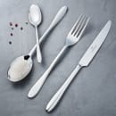 Chef & Sommelier T4704 9 1/2" Dinner Knife with 18/10 Stainless Grade, Lazzo Pattern thumbnail 2