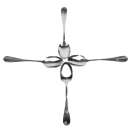 Chef & Sommelier T4906 7 1/4" Dessert Spoon with 18/10 Stainless Grade, Renzo Pattern thumbnail 6