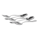 Chef & Sommelier T4928 6" Teaspoon with 18/10 Stainless Grade, Renzo Pattern thumbnail 6