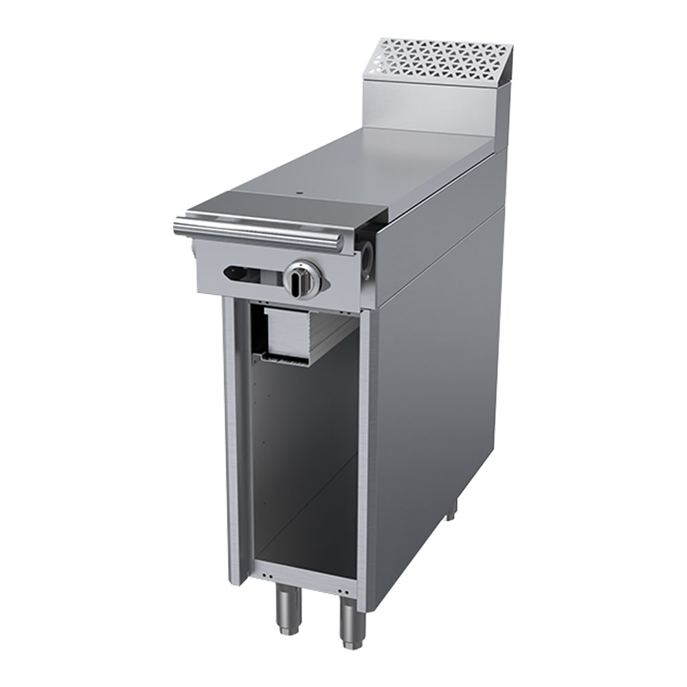 Garland C12-8S 12" Gas Range w/ Hot Top & Storage Base, Natural Gas