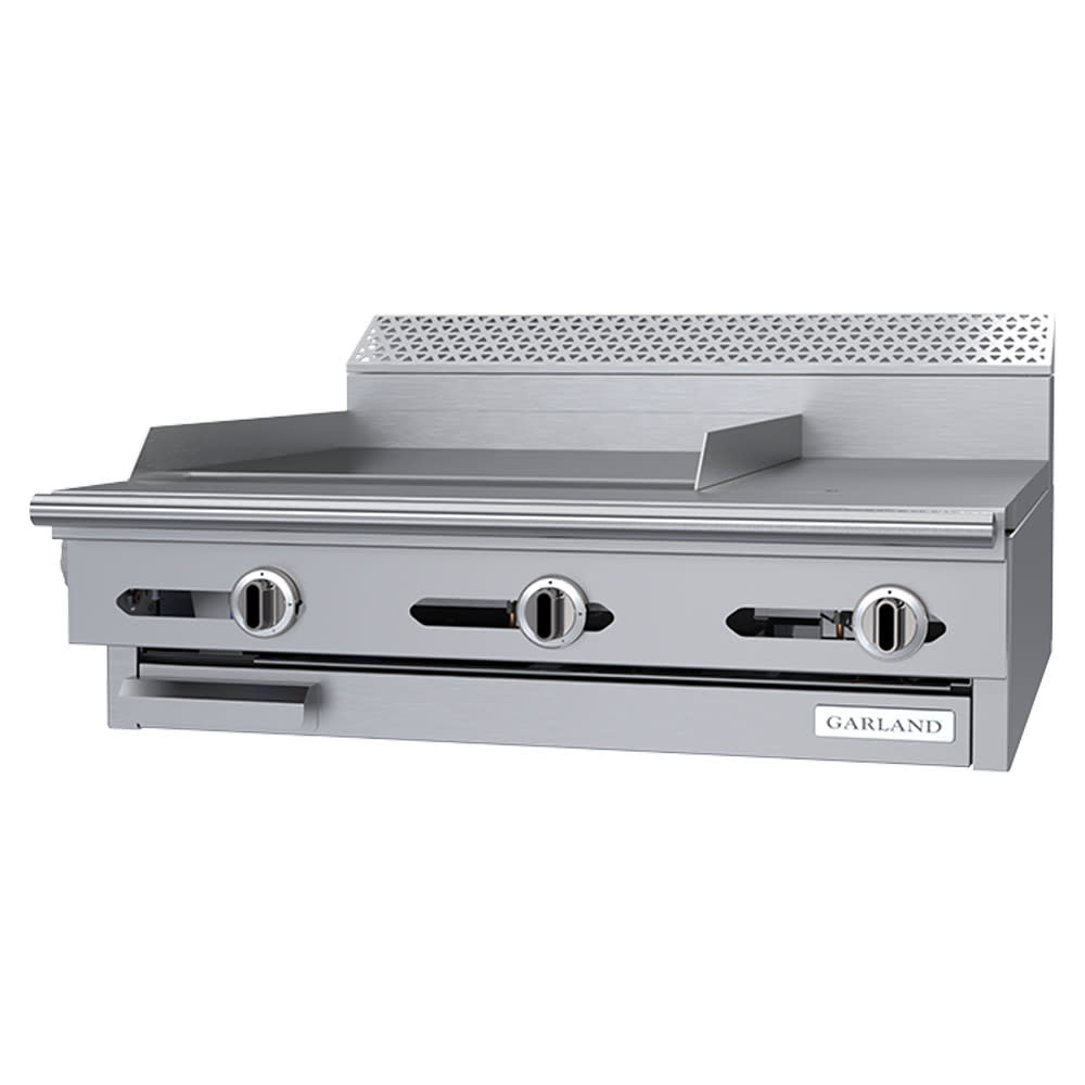 Garland C36-3M 36" Gas Range Top w/ Hot Top/Griddle - Modular, Natural Gas