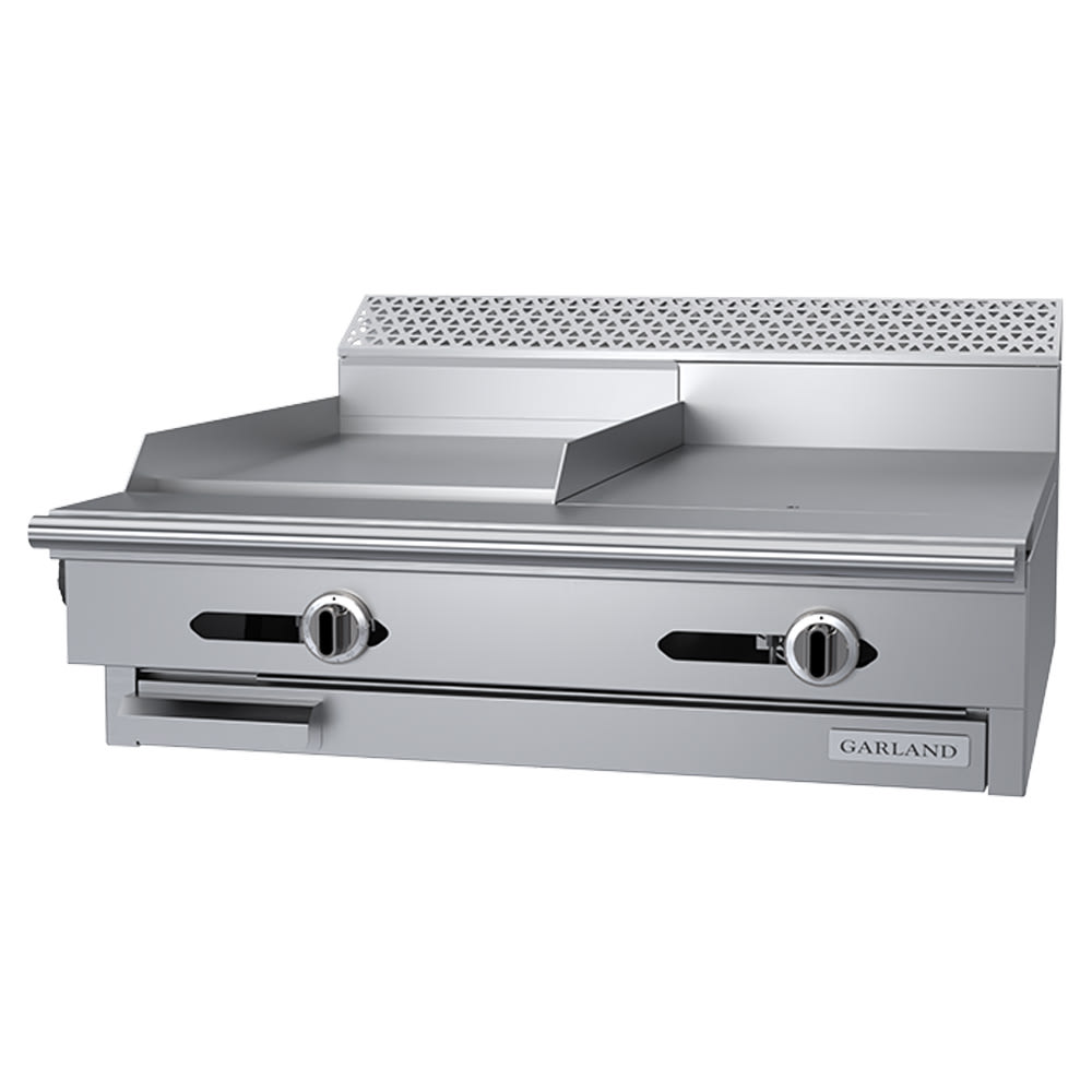 Garland C36-5-1M 36" Gas Range Top w/ Hot Top/Griddle - Modular, Natural Gas