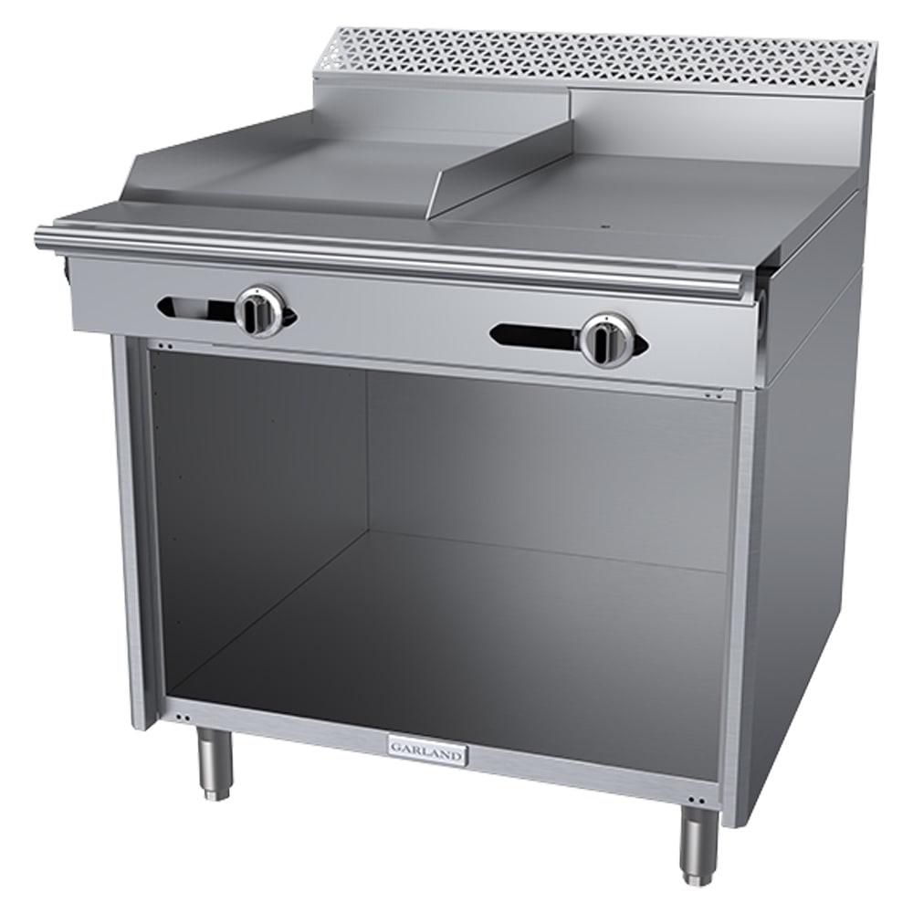 Garland C36-5-1S 36" Gas Range w/ Hot Top/Griddle & Storage Base, Natural Gas
