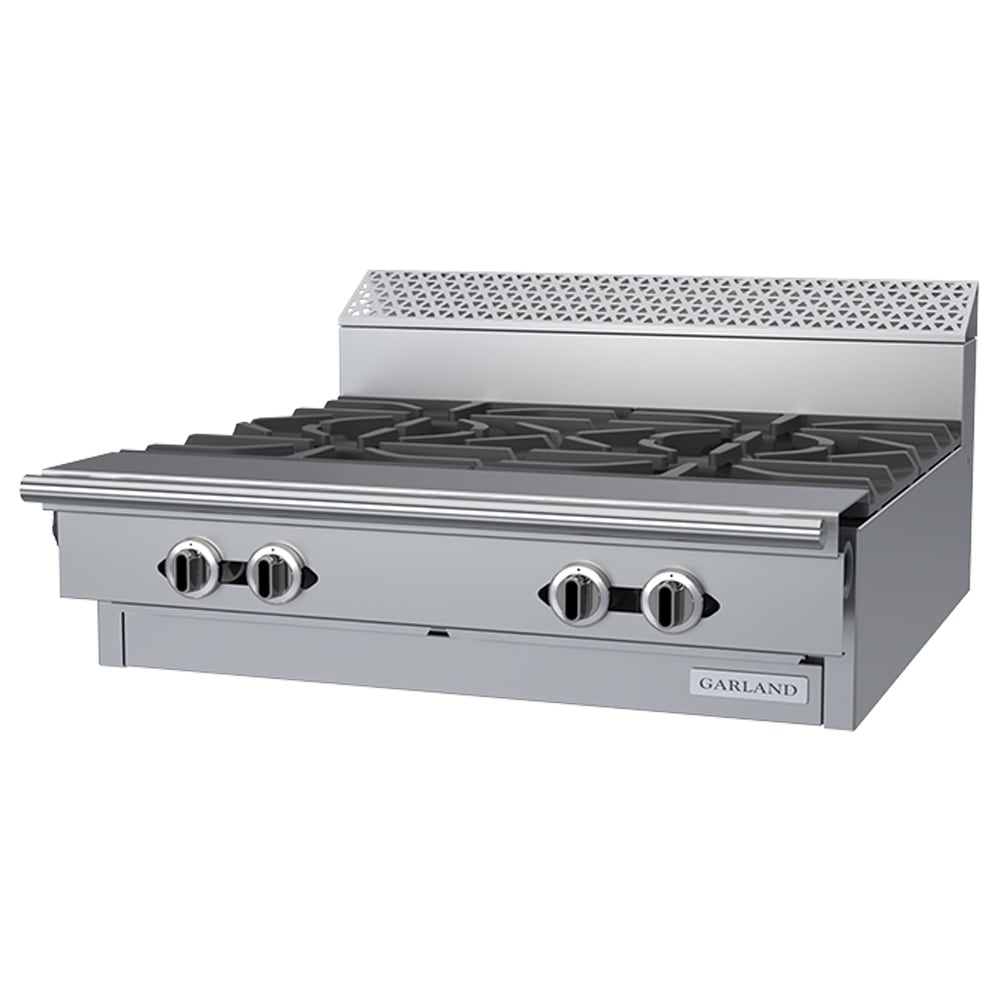 Garland C36-7M 36" 4 Burner Gas Range Top - Modular, Natural Gas
