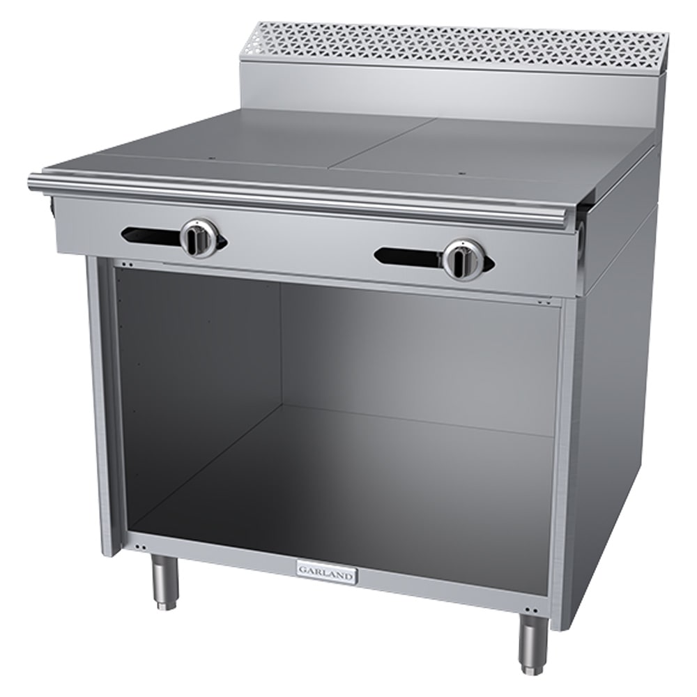 Garland C36-9S 36" Gas Range w/ (2) Hot Tops & Storage Base, Liquid Propane