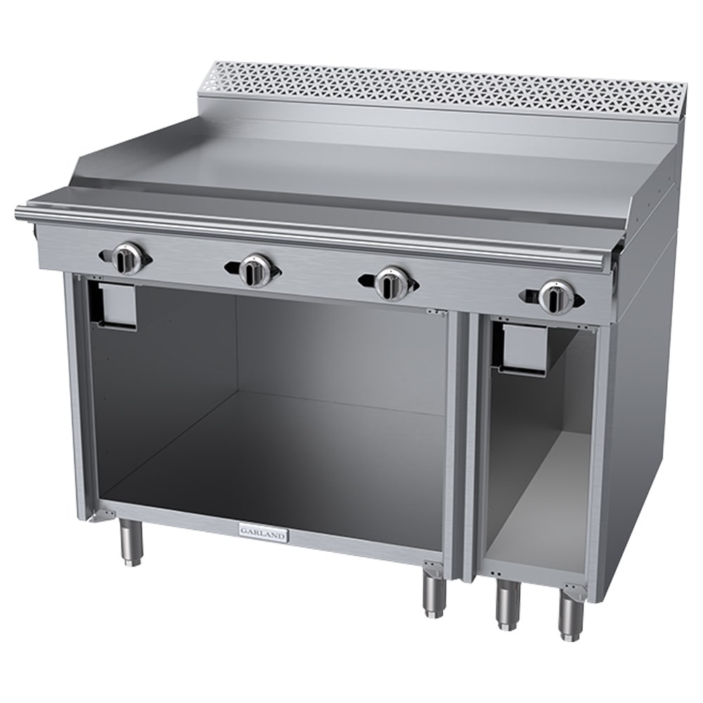 Garland C48-1-1S 48" Gas Range w/ Griddle & Storage Base, Natural Gas