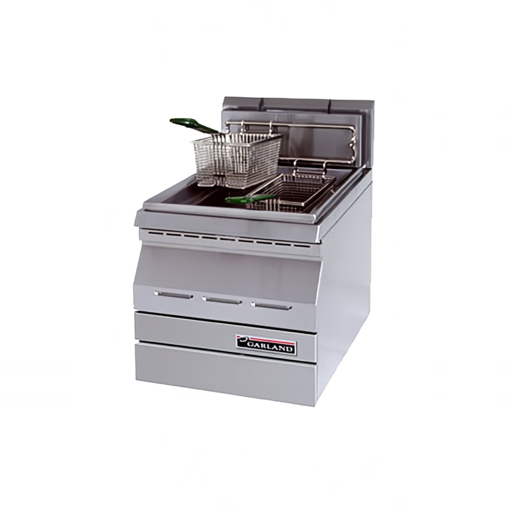 Garland GD-15F Countertop Gas Fryer - (1) 15-lb Vat, Natural Gas