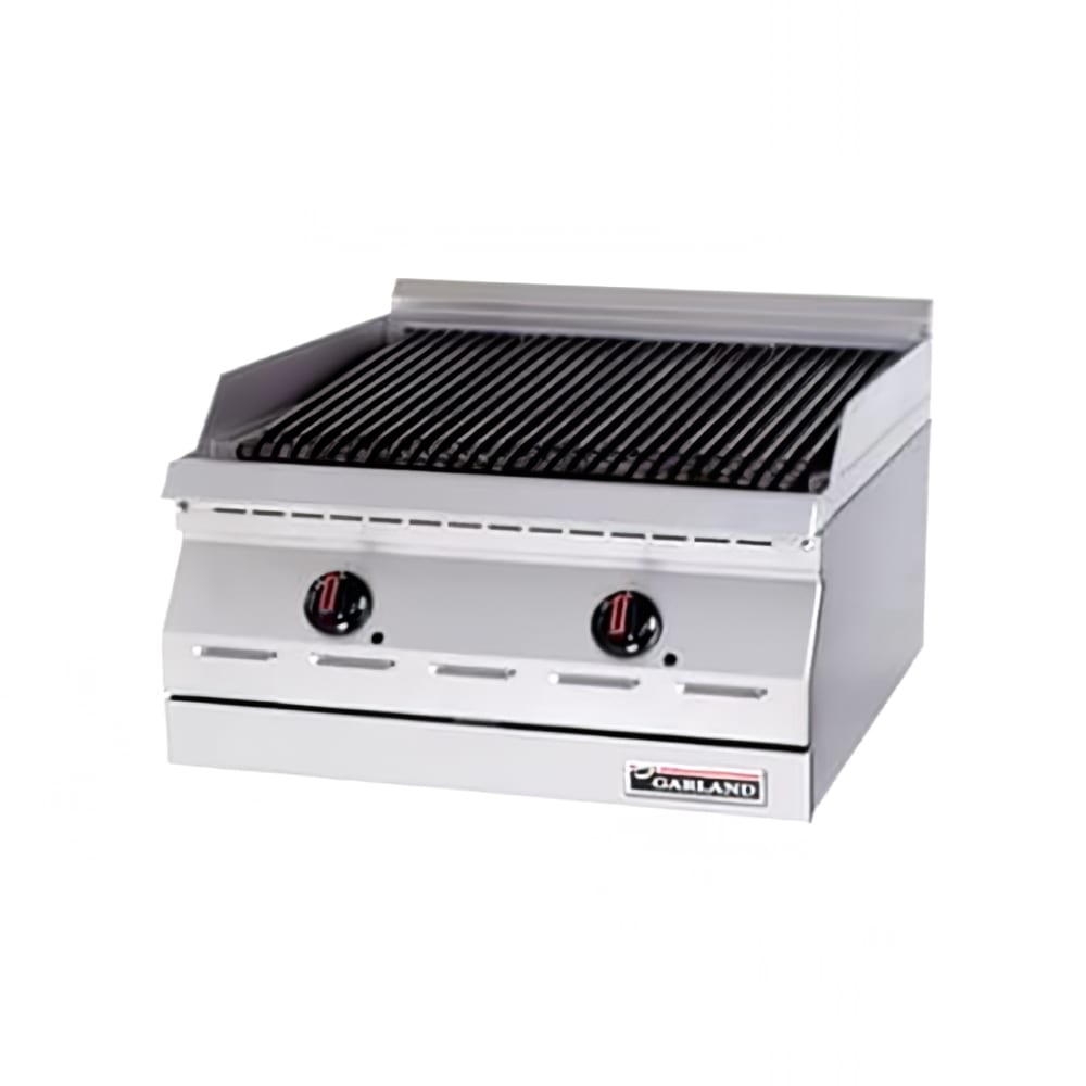 Garland GD-30RBFF 30" Countertop Charbroiler w/ High Lo Valve Control & Piezo Spark Ignition, Liquid Propane