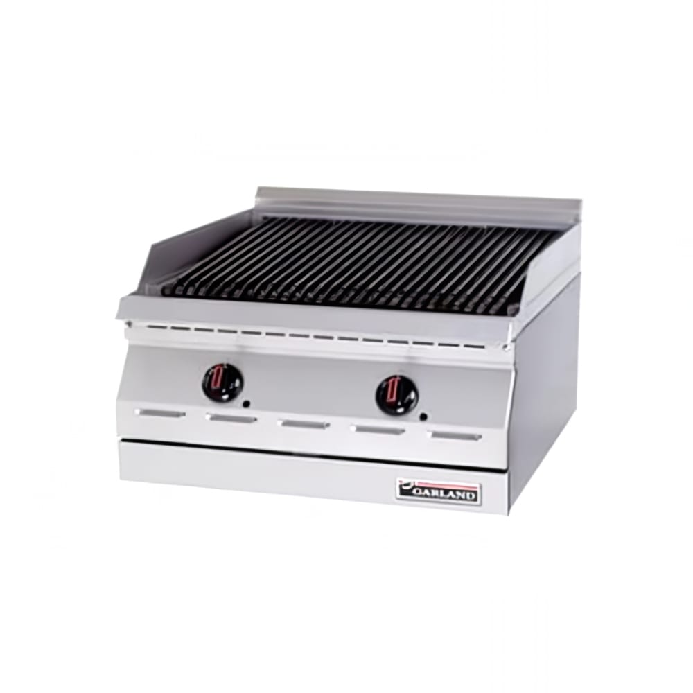 Garland GD-30RBFF 30" Countertop Charbroiler w/ High Lo Valve Control & Piezo Spark Ignition, Natural Gas