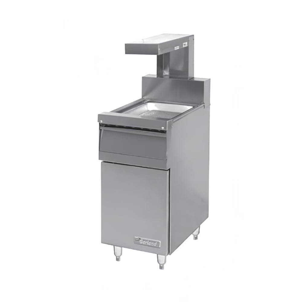 Garland GF16-FRST-HL 16" Fry Warmer Dump Station w/ Heat Lamp
