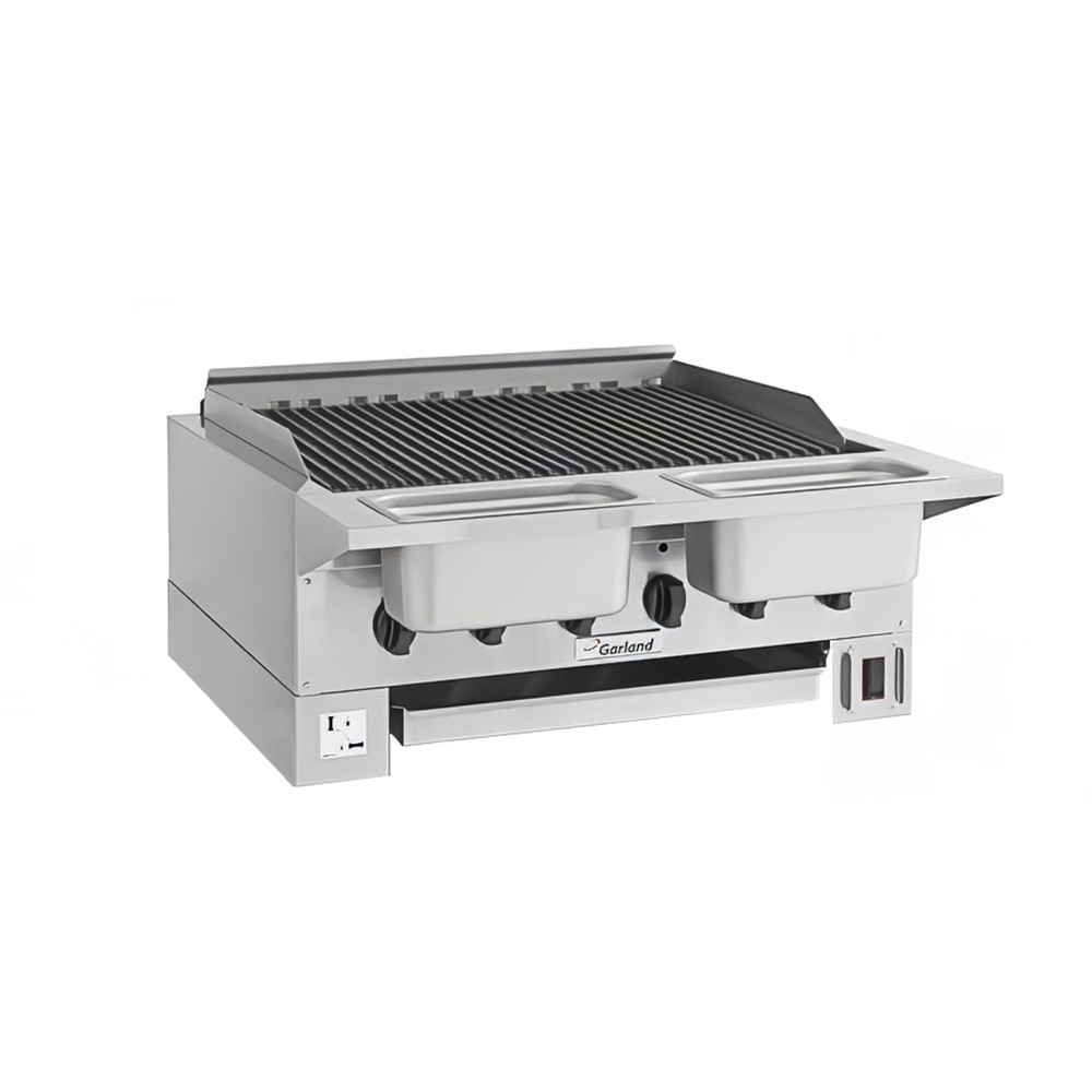Garland HEEGM36CL High Efficiency Broiler w/ Removable Cast Iron Grates, 30 1/8 x 23 1/2" Grill, Liquid Propane