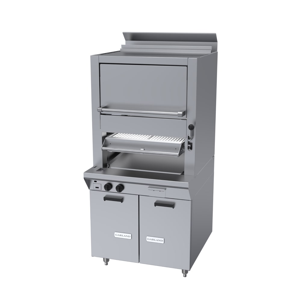 Garland M100XSM Infrared Deck Type Broiler w/ Finishing Oven, Liquid Propane