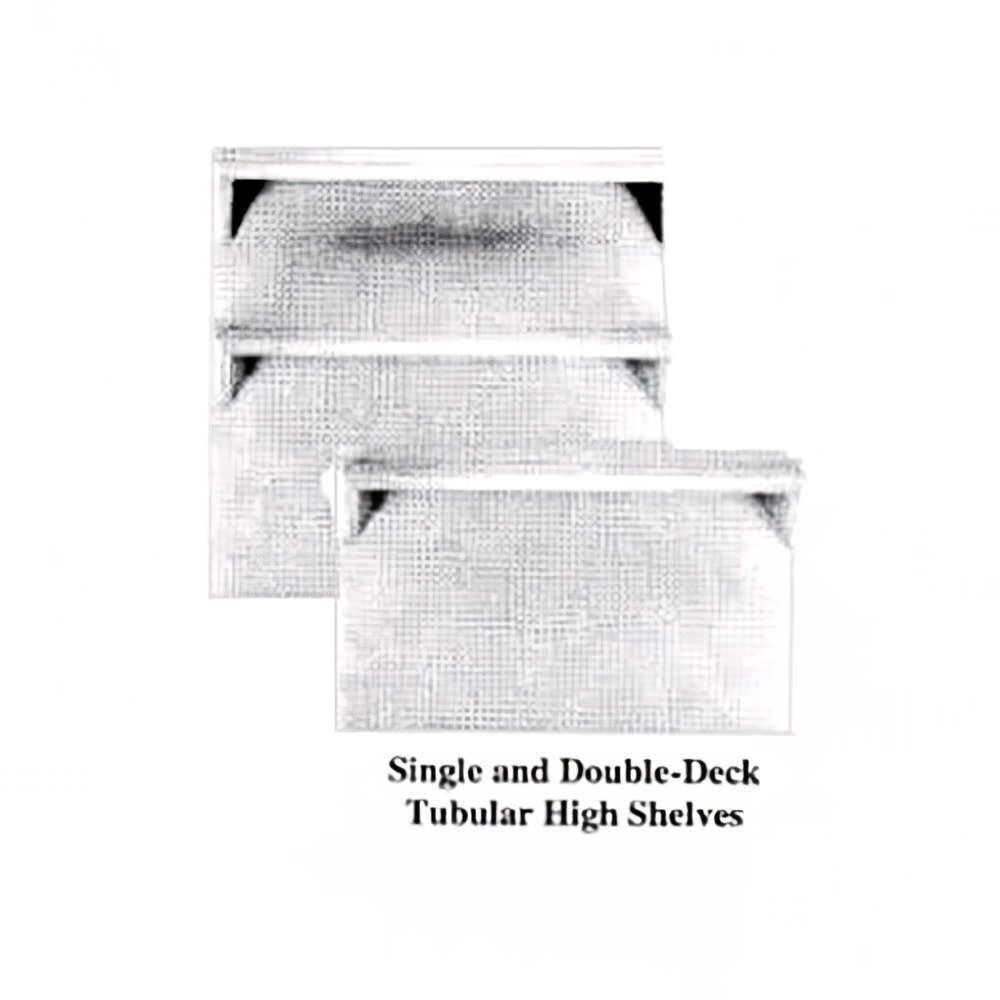 Garland M68DD Master Series Double Deck High Shelf, 34 1/2" X 68"W, Stainless