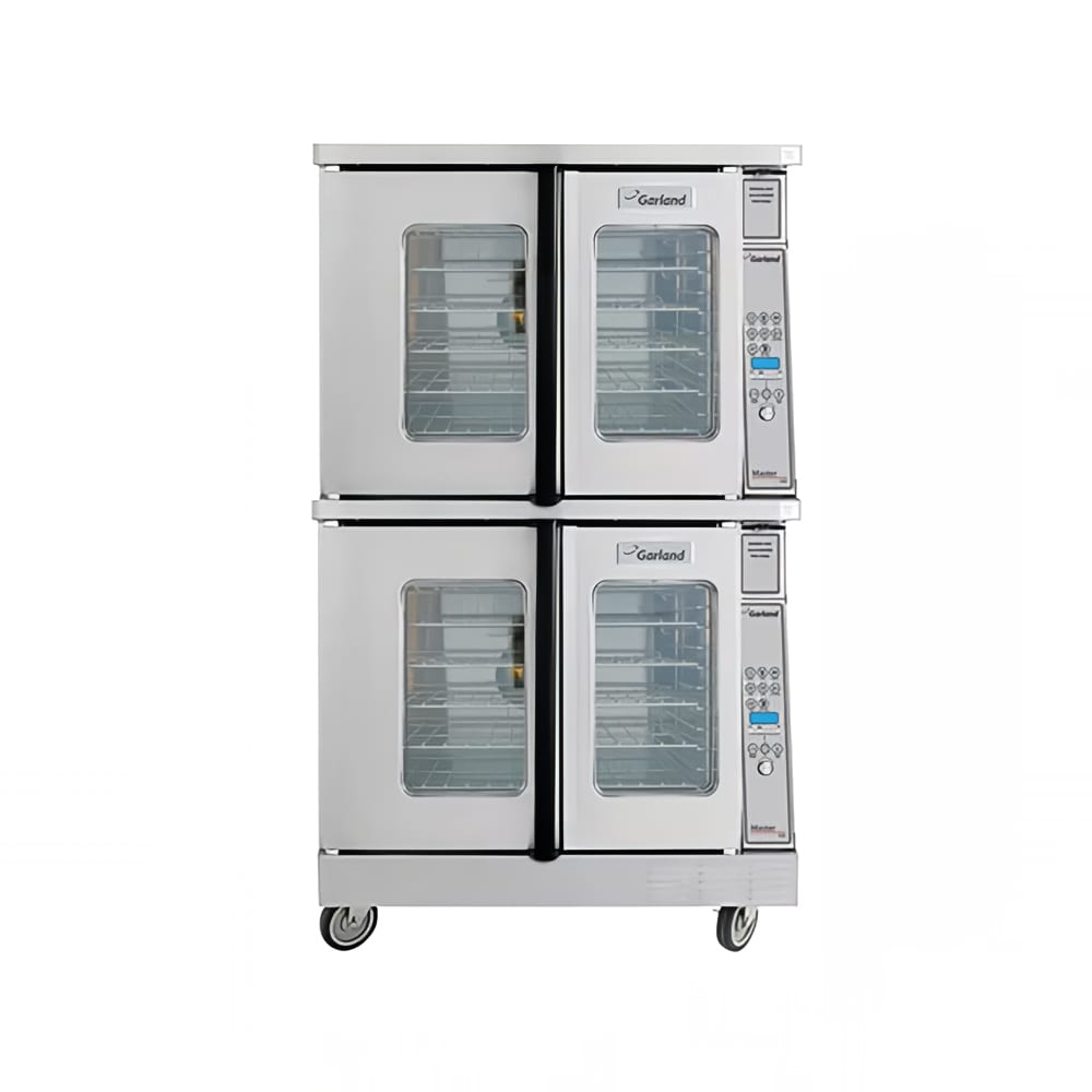 Garland MCO-GD-20-S Double Full Size Natural Gas Convection Oven - 120,000 BTU