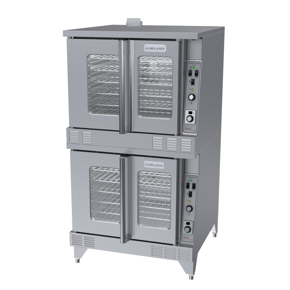 Garland MCO-GS-20-ESS Double Full Size Liquid Propane Gas Convection Oven - 120,000 BTU