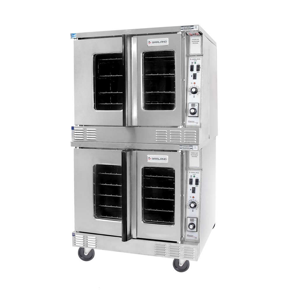 Garland MCO-GS-20-S Master Double Full Size Natural Gas Convection Oven - 120,000 BTU