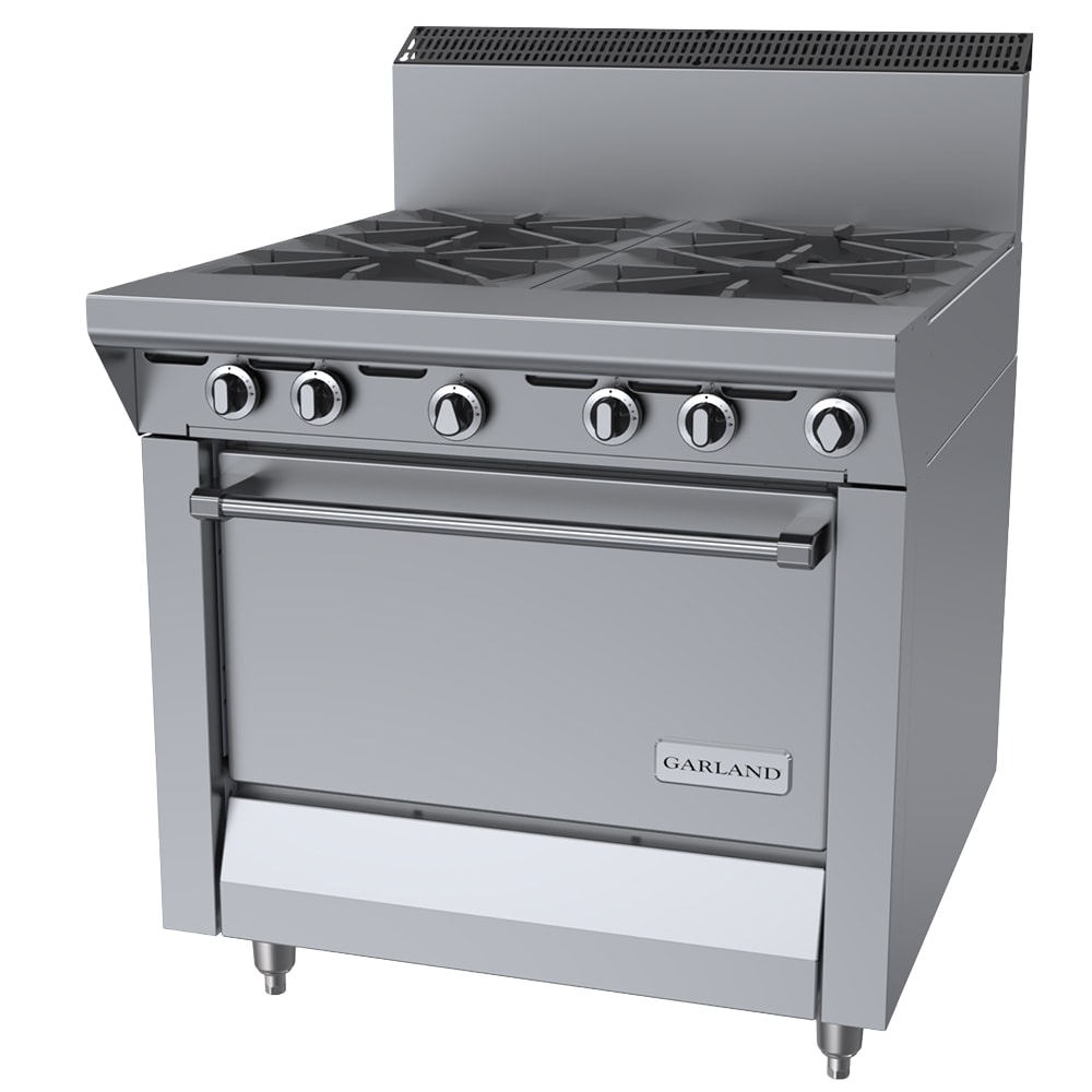 Garland MST44R-E 34" 4 Burner Gas Range w/ Standard Oven, Natural Gas