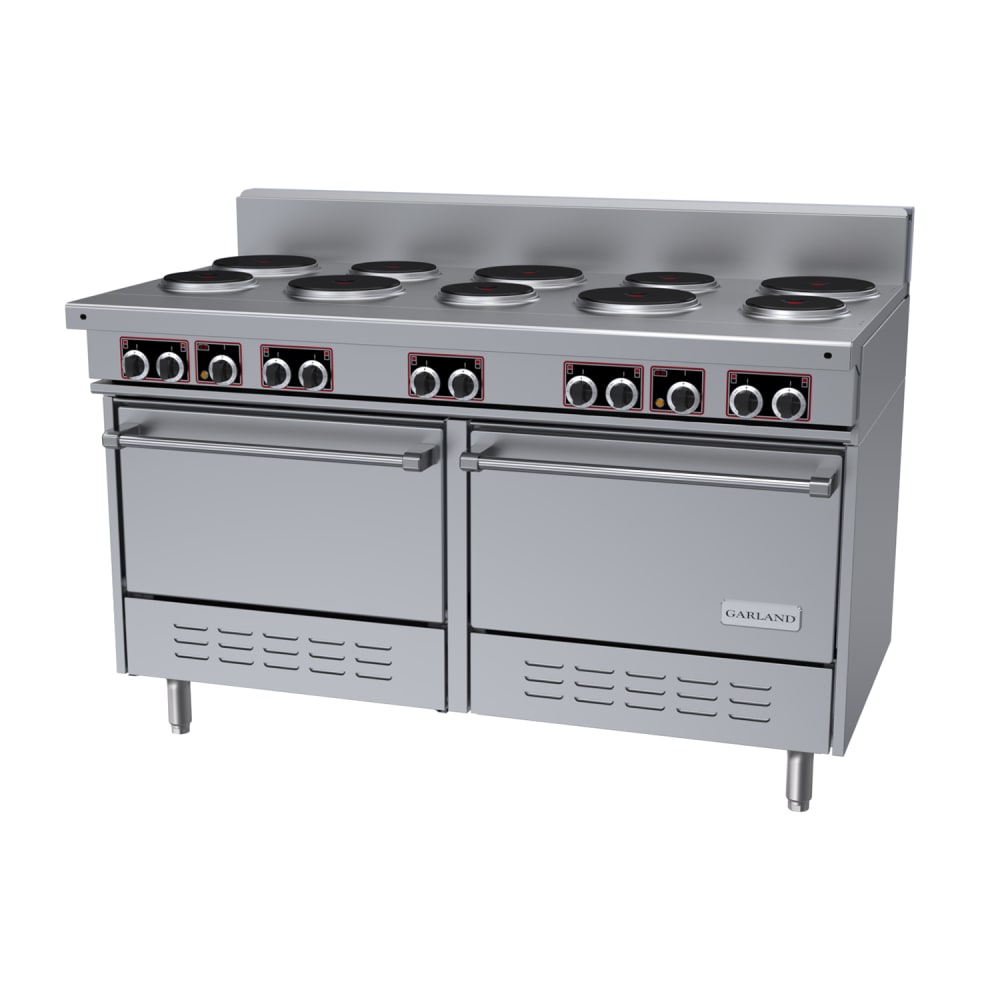 Garland SS684 60" Sentry Series 10 Sealed Element Electric Range w/ (2) Standard Ovens, 240v/1ph