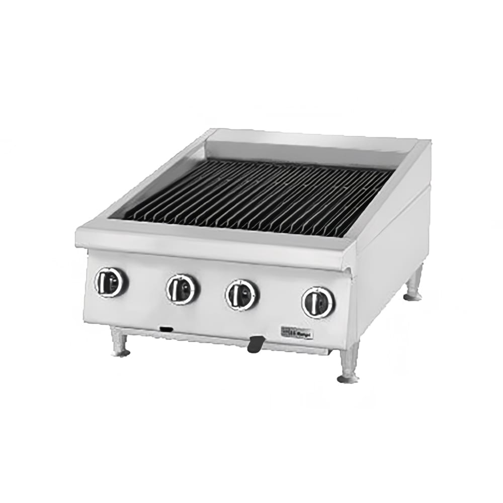Garland UTBG36-AR36 35 1/2" Countertop Charbroiler w/ Cast Iron Grates - Manual Controls, Liquid Propane
