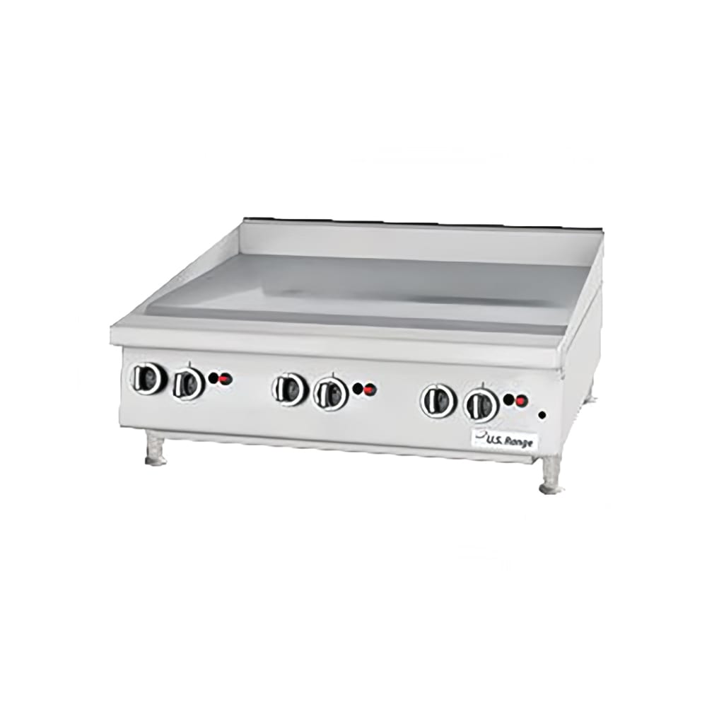 Garland UTGG24-GT24M 24" Gas Griddle w/ Thermostatic Controls - 1" Steel Plate, Natural Gas