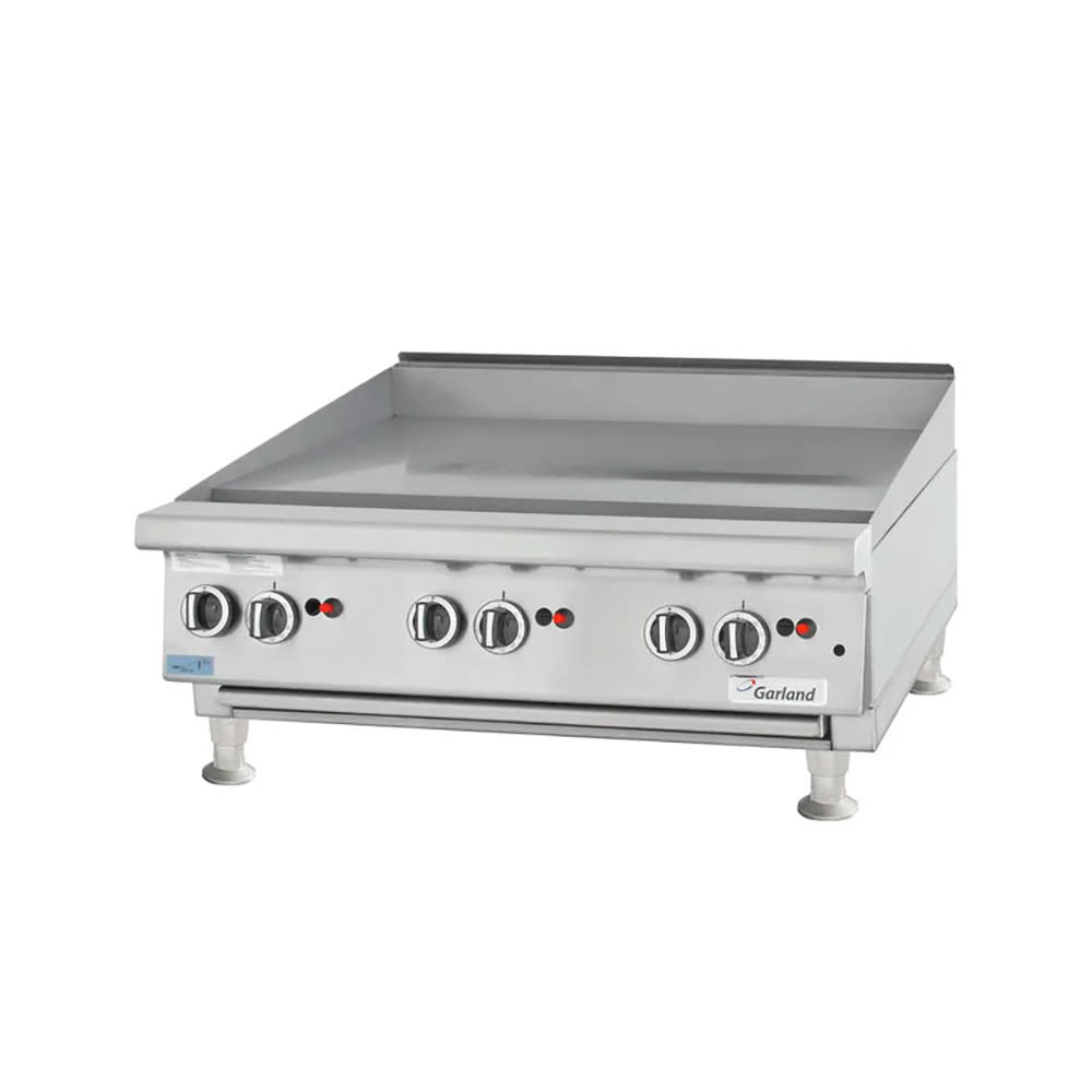 Garland UTGG72-G72M 72" Gas Griddle w/ Manual Controls - 1" Steel Plate , Natural Gas