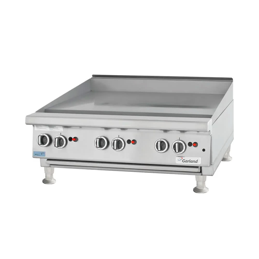 Garland UTGG72-GT72M 72" Gas Griddle w/ Thermostatic Controls - 1" Steel Plate, Liquid Propane
