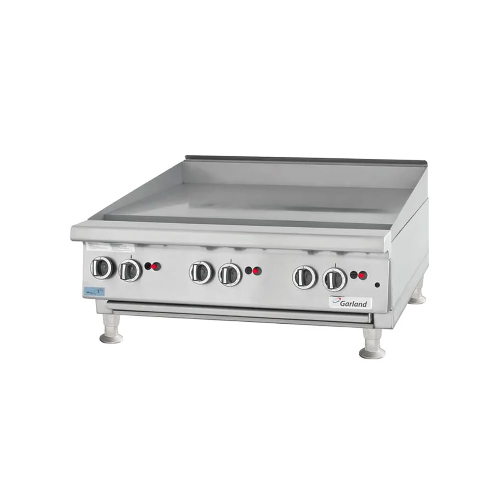 Garland UTGG72-GT72M 72" Gas Griddle w/ Thermostatic Controls - 1" Steel Plate, Natural Gas
