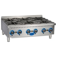 Garland UTOG36-6 36" Gas Hotplate w/ (6) Burners & Manual Controls, Natural Gas thumbnail 2