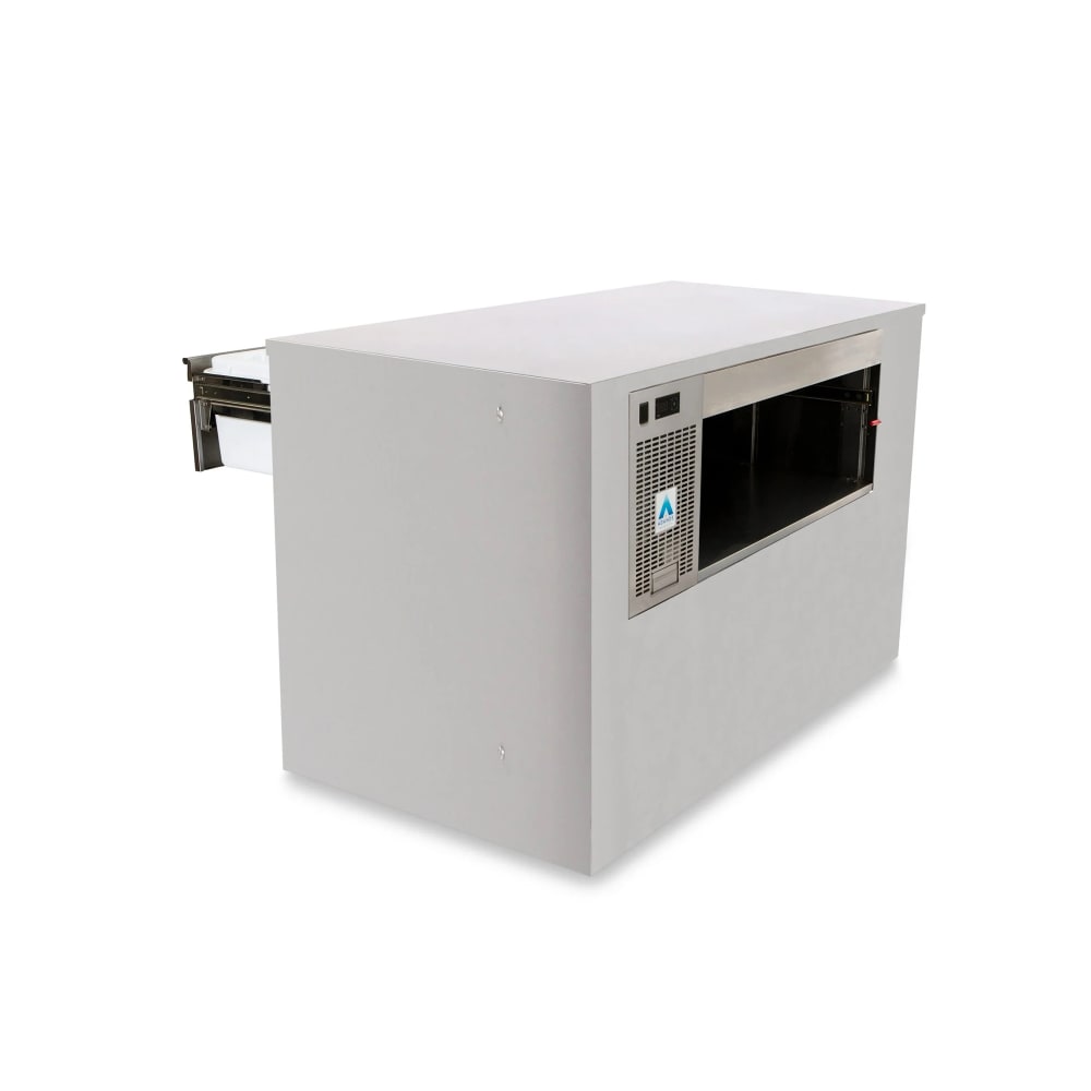 Adande VCM1CASSETTE 44" Built-In Pass-Thru Undercounter Refrigerator/Freezer Combo w/ (1) Drawer - 120v