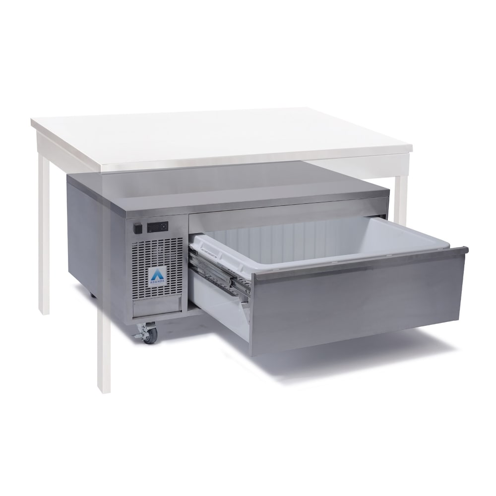 Adande VCS1UNDERCOUNTER 43 3/10" Undercounter Refrigerator/Freezer Combo w/ (1) Drawer - 120v