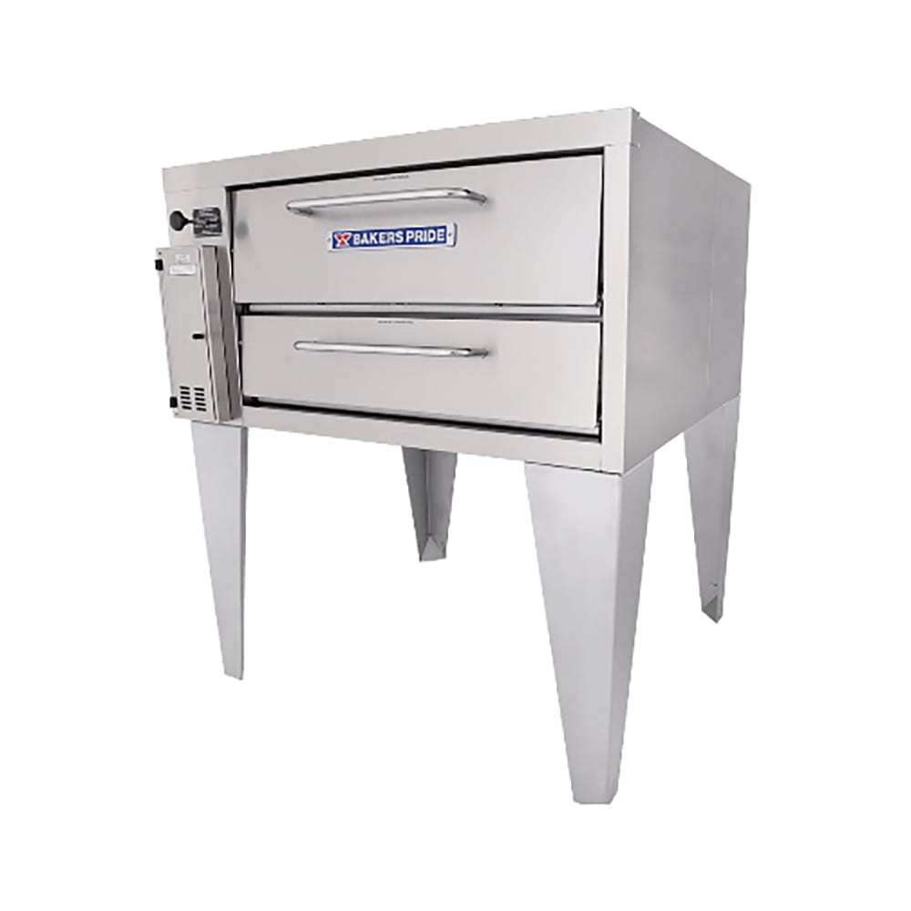 Bakers Pride 251 Super Deck Floor Model Single Pizza Deck Oven - Natural Gas