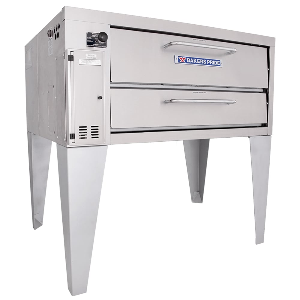 Bakers Pride 3151 Super Deck Floor Model Single Pizza Deck Oven - Liquid Propane