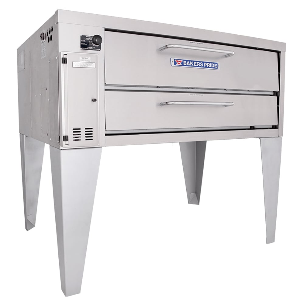 Bakers Pride 451 Super Deck Floor Model Single Pizza Deck Oven - Liquid Propane