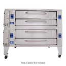 Bakers Pride Y-602 Super Deck Floor Model Double Pizza Deck Oven - Natural Gas thumbnail 2
