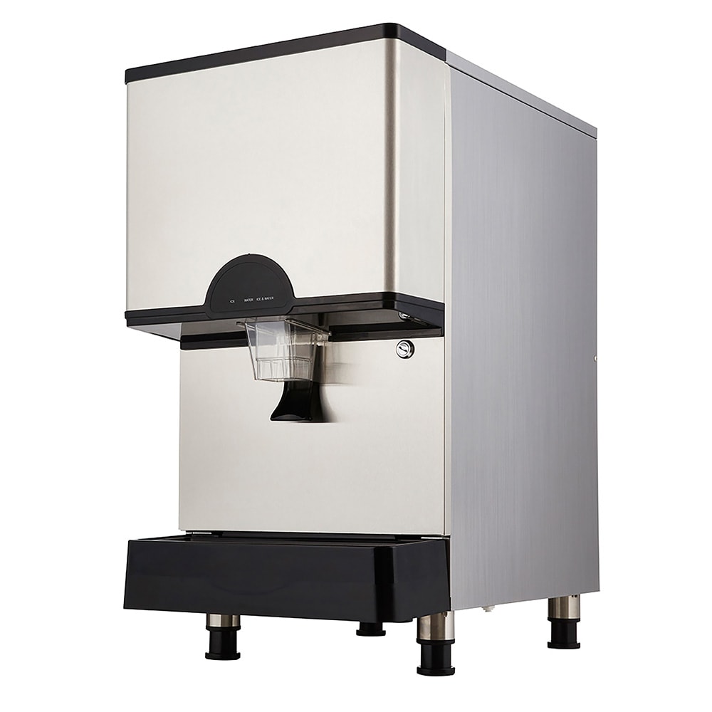 ICETRO ID-0300-AN 282 lb Countertop Water & Nugget Ice Dispenser - 11 lb Storage, Cup Fill, 115v