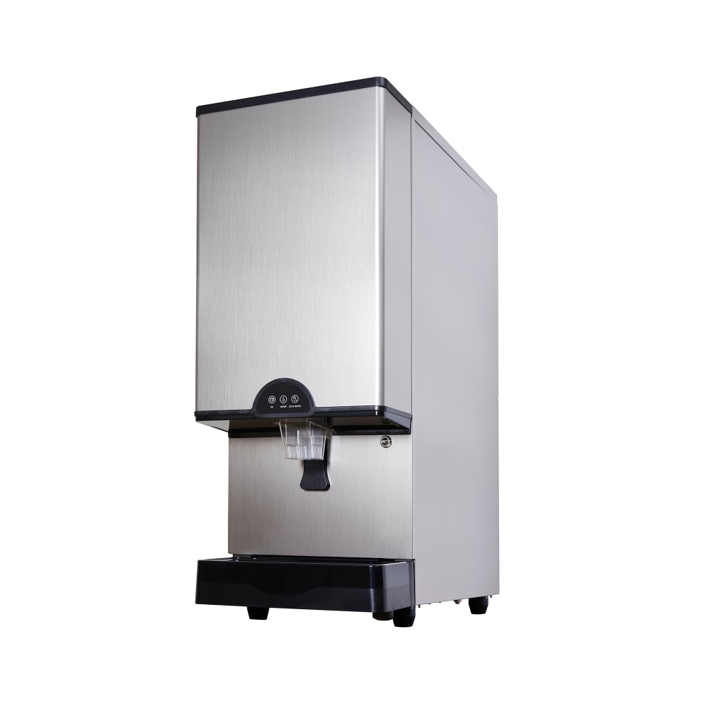 ICETRO ID-0450-AN 378 lb Countertop Water & Nugget Ice Dispenser - 30 lb Storage, Cup Fill, 115v